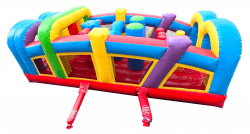 Obstacle20Course3 1707763124 Crossover Rainbow Inflatable Obstacle Course