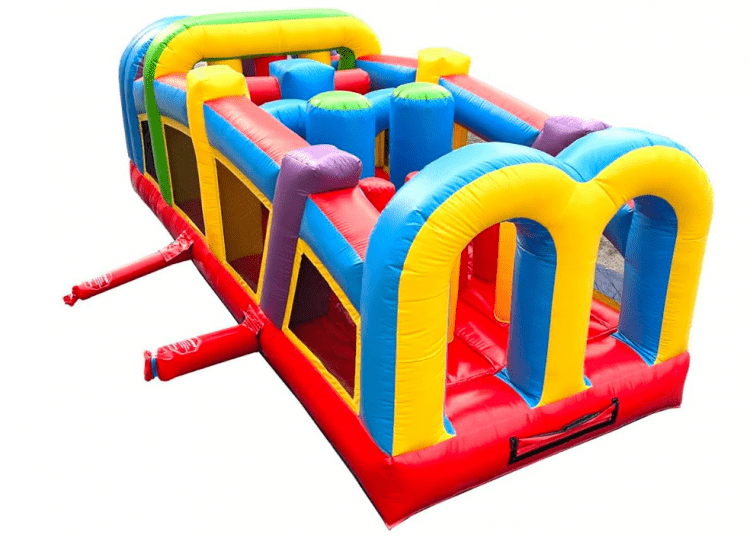 Crossover Rainbow Inflatable Obstacle Course